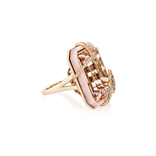 Kunzite Fancy Ring