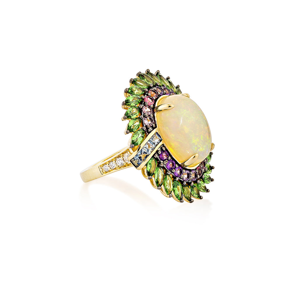 Opal Cocktail Ring