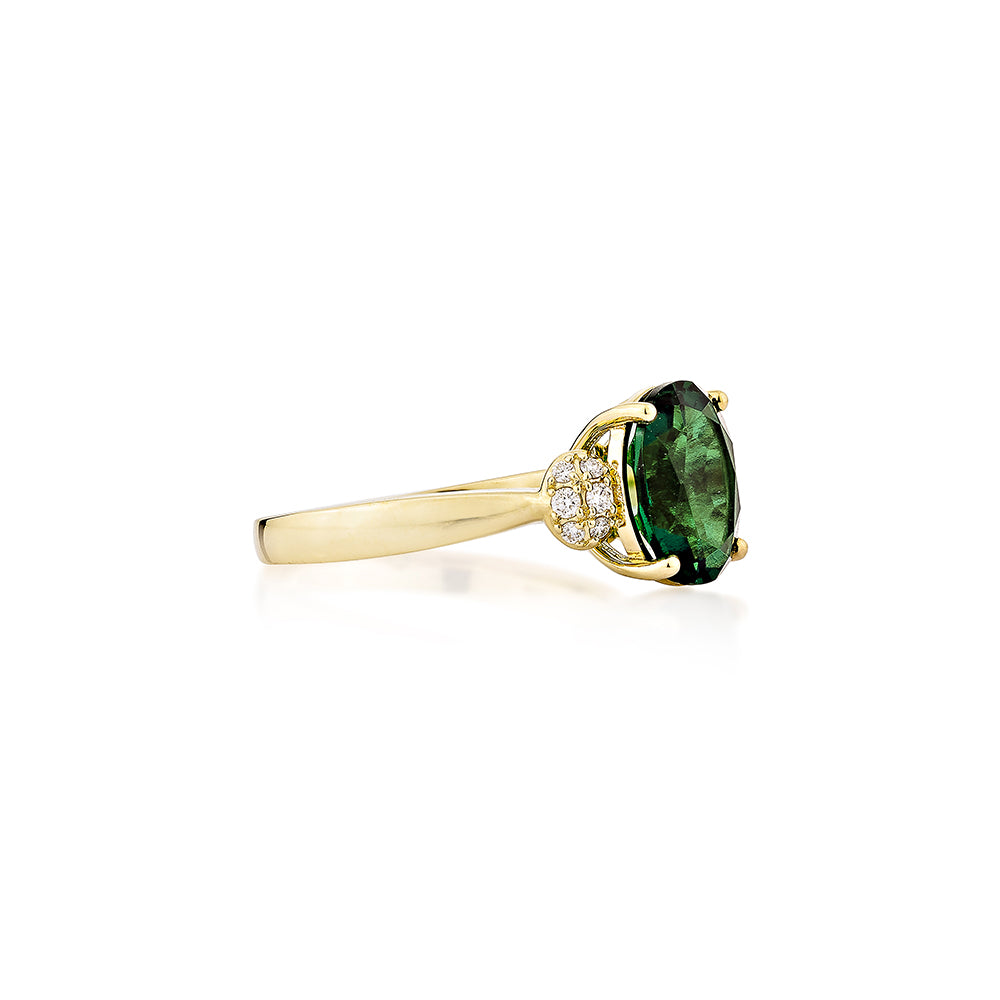 Lab-Grown Emerald Classic Ring