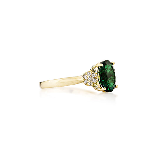 Lab-Grown Emerald Classic Ring