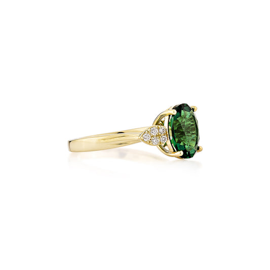 Lab-Grown Emerald Classic Ring