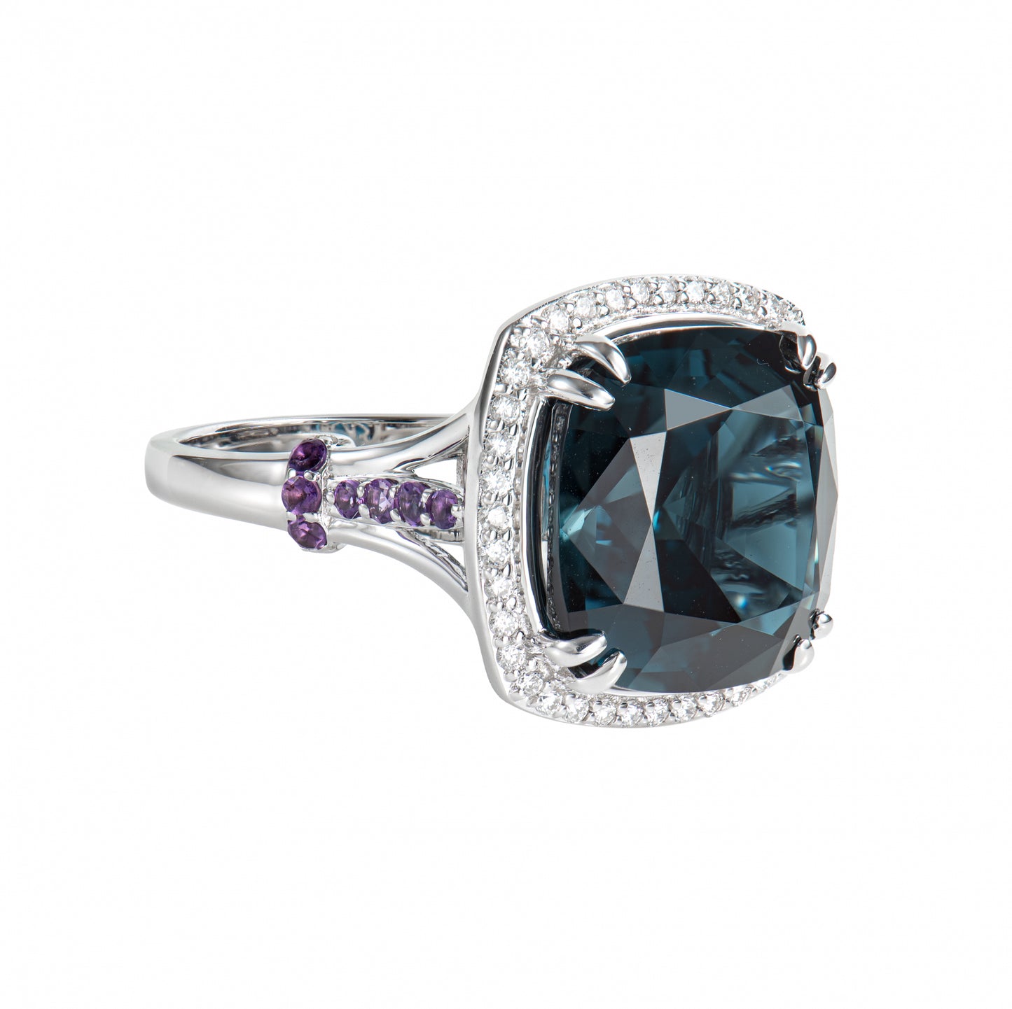 London Blue Topaz Fancy Ring