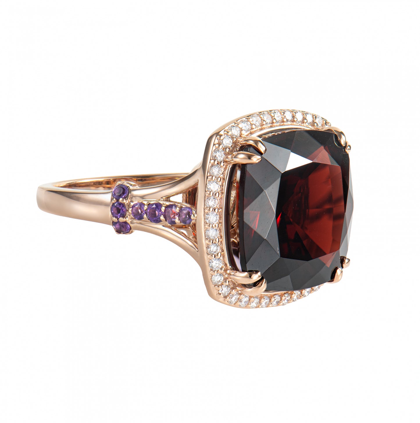 Red Garnet Fancy Ring