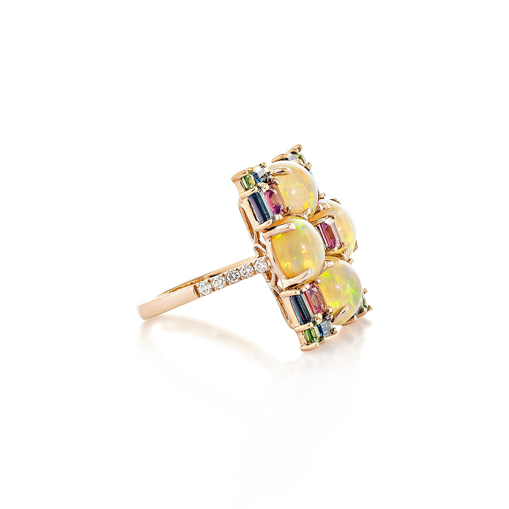 Opal Cocktail Ring