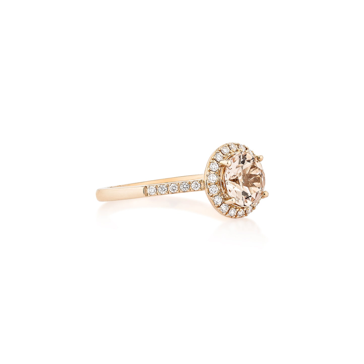 Morganite Classic Ring