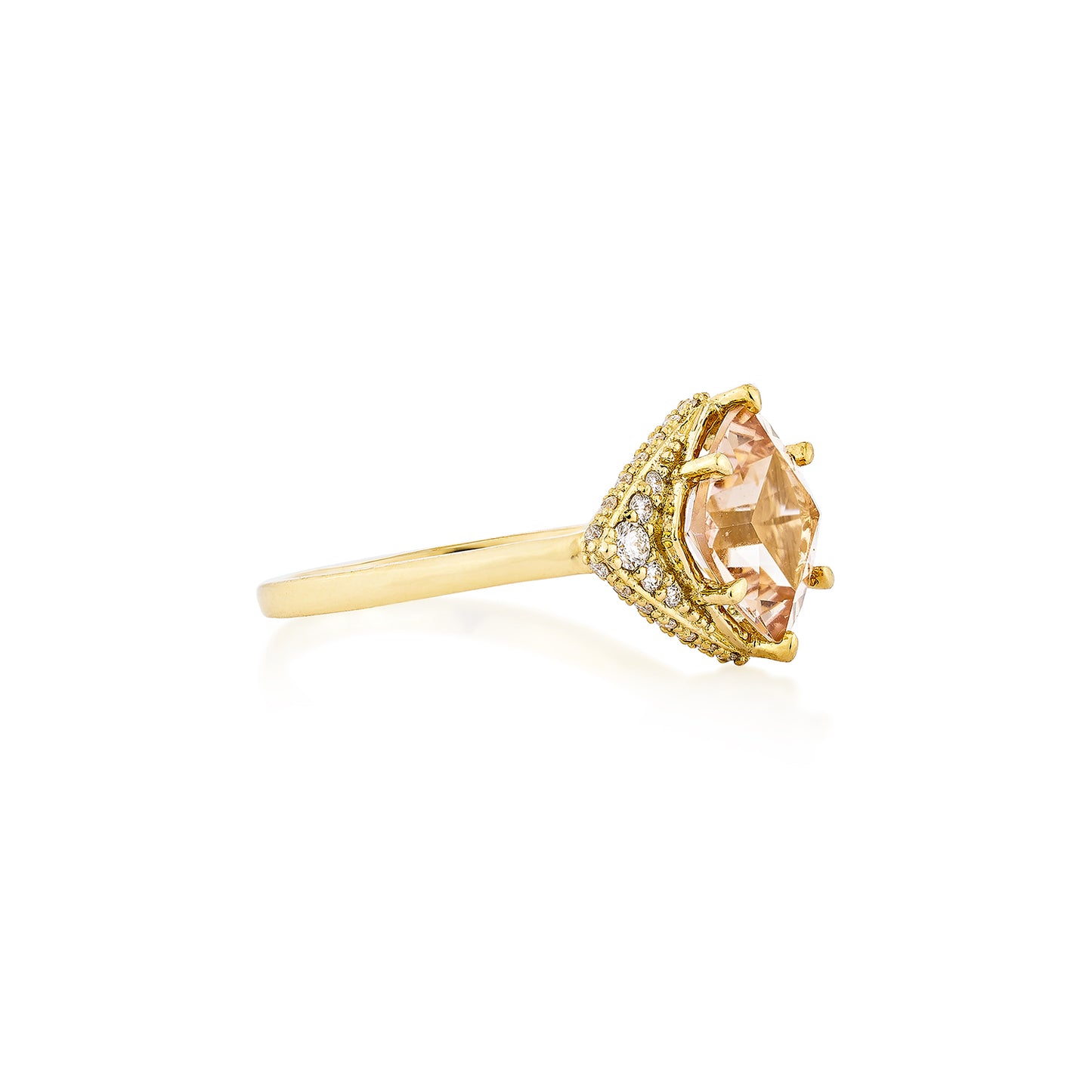 Morganite Classic Ring