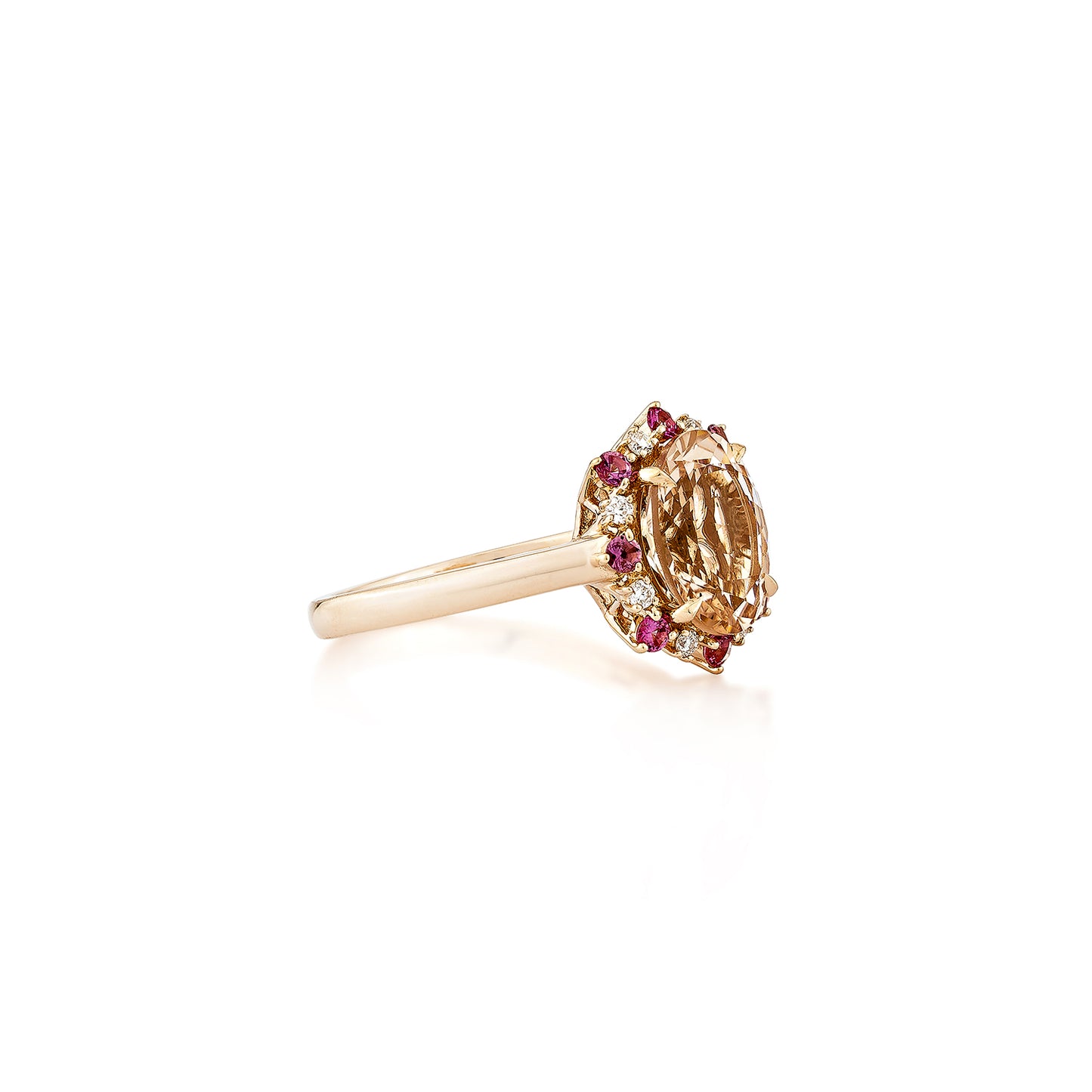 Morganite Classic Ring