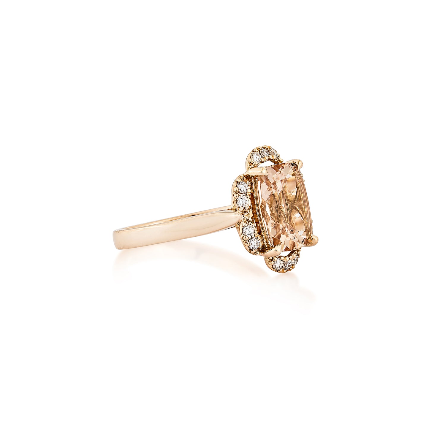 Morganite Classic Ring