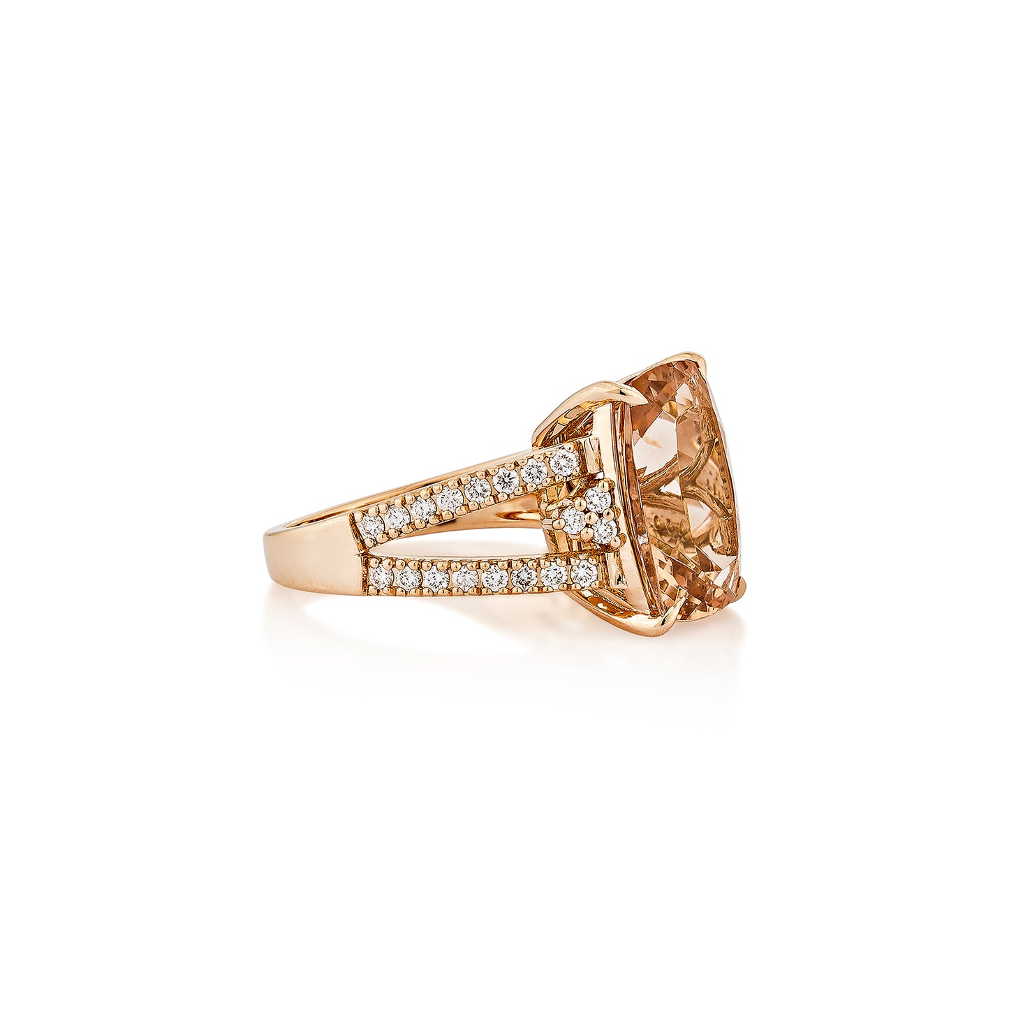 Morganite Classic Ring