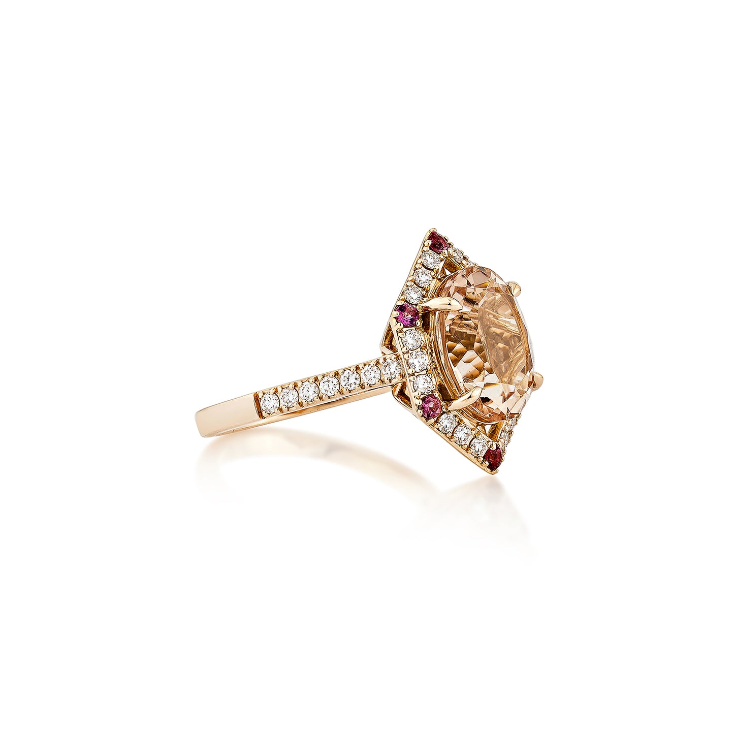 Morganite Classic Ring