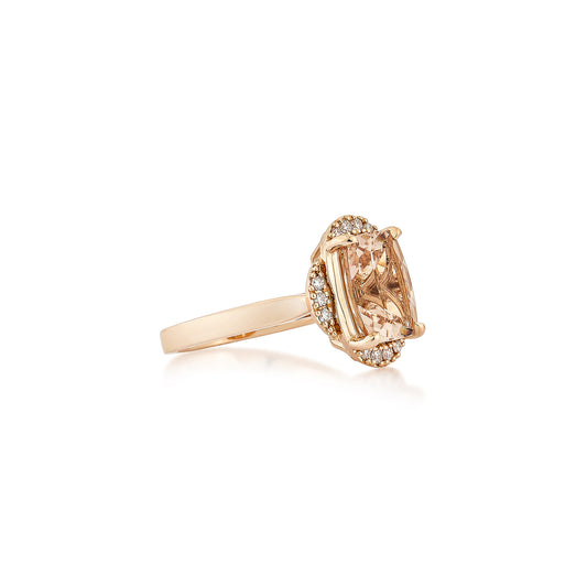 Morganite Classic Ring