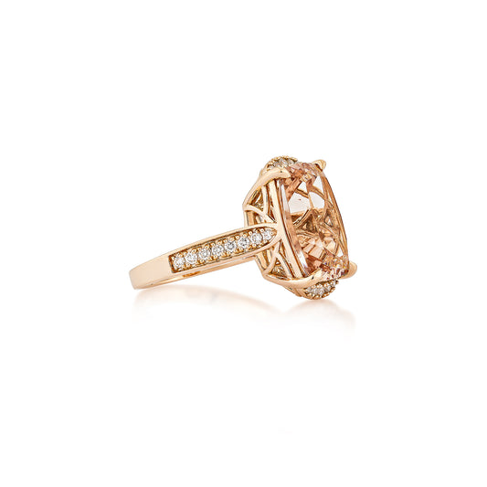 Morganite Classic Ring