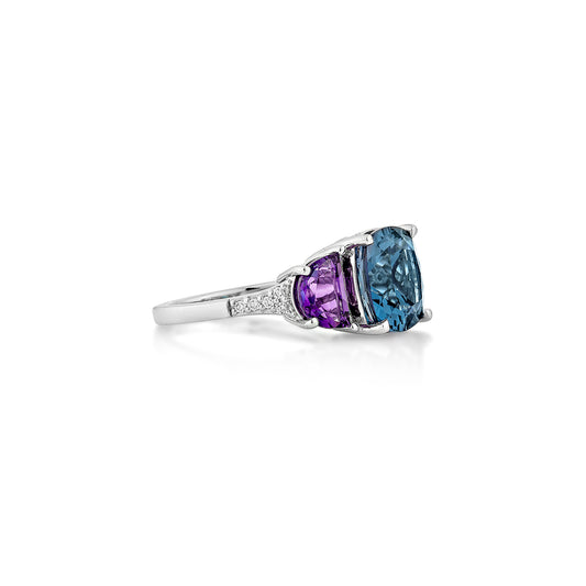 London Blue Topaz Cocktail Ring