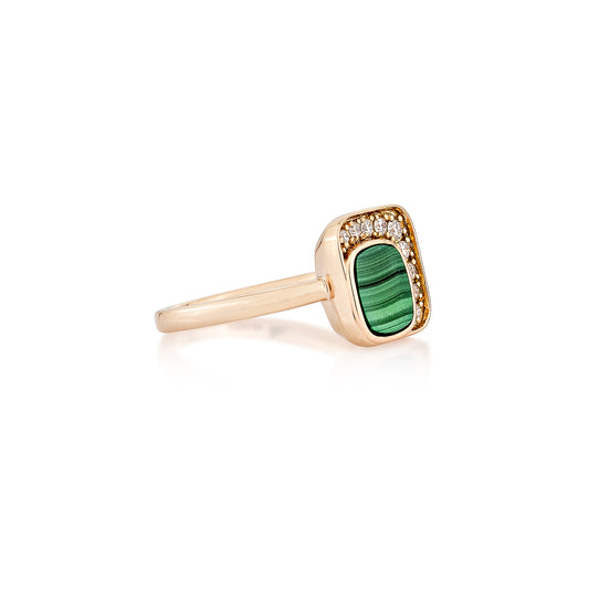 Malachite Fancy Ring