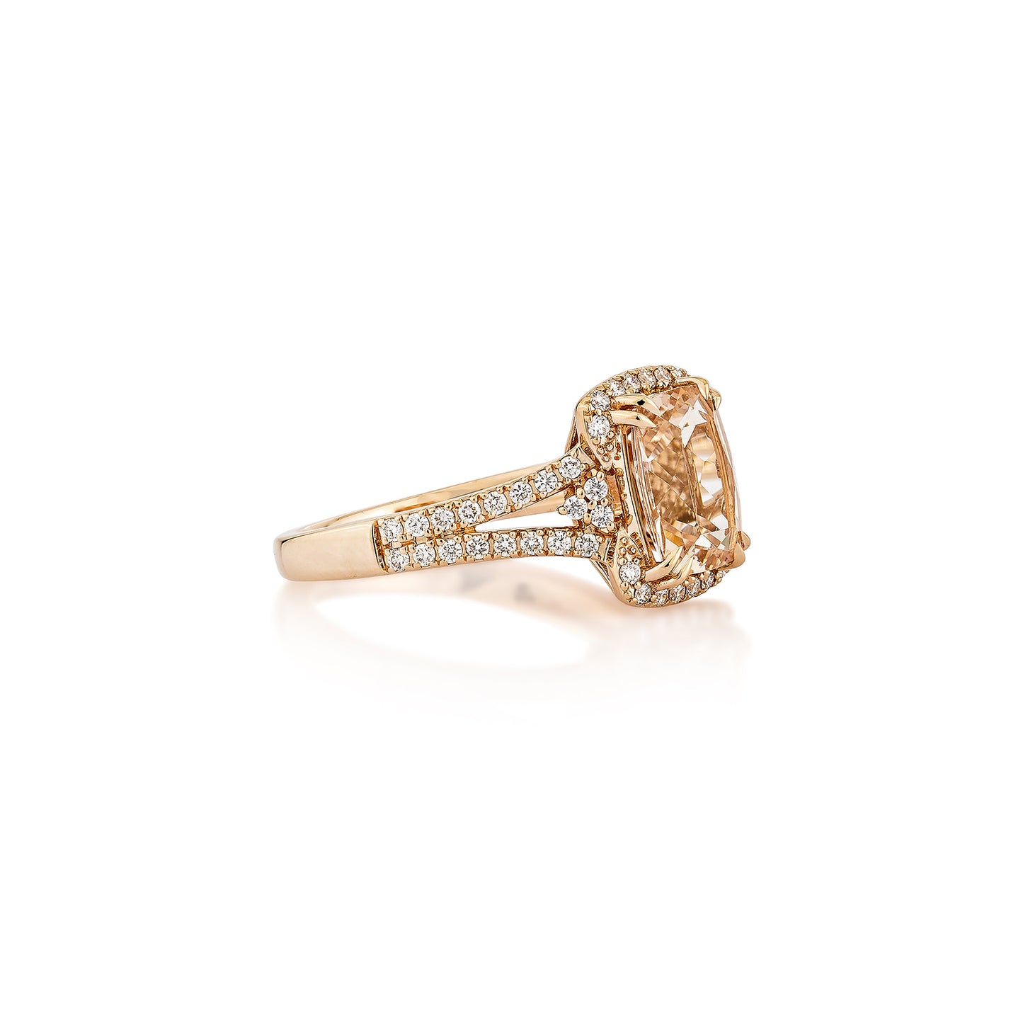 Morganite Classic Ring