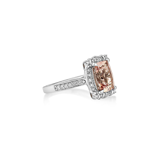 Morganite Classic Ring