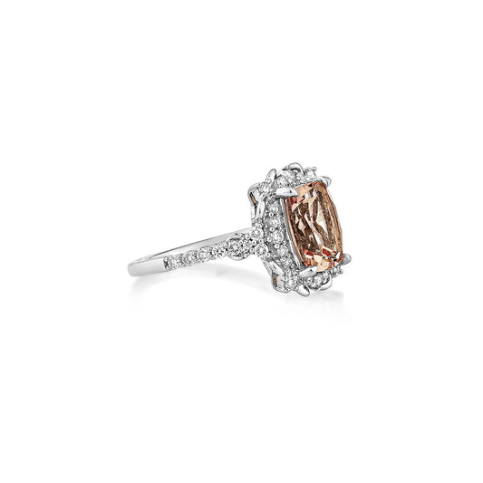 Morganite Classic Ring