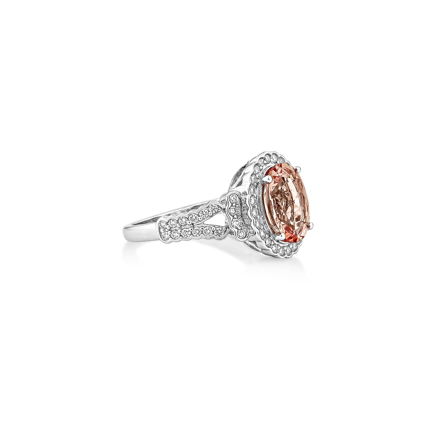 Morganite Classic Ring