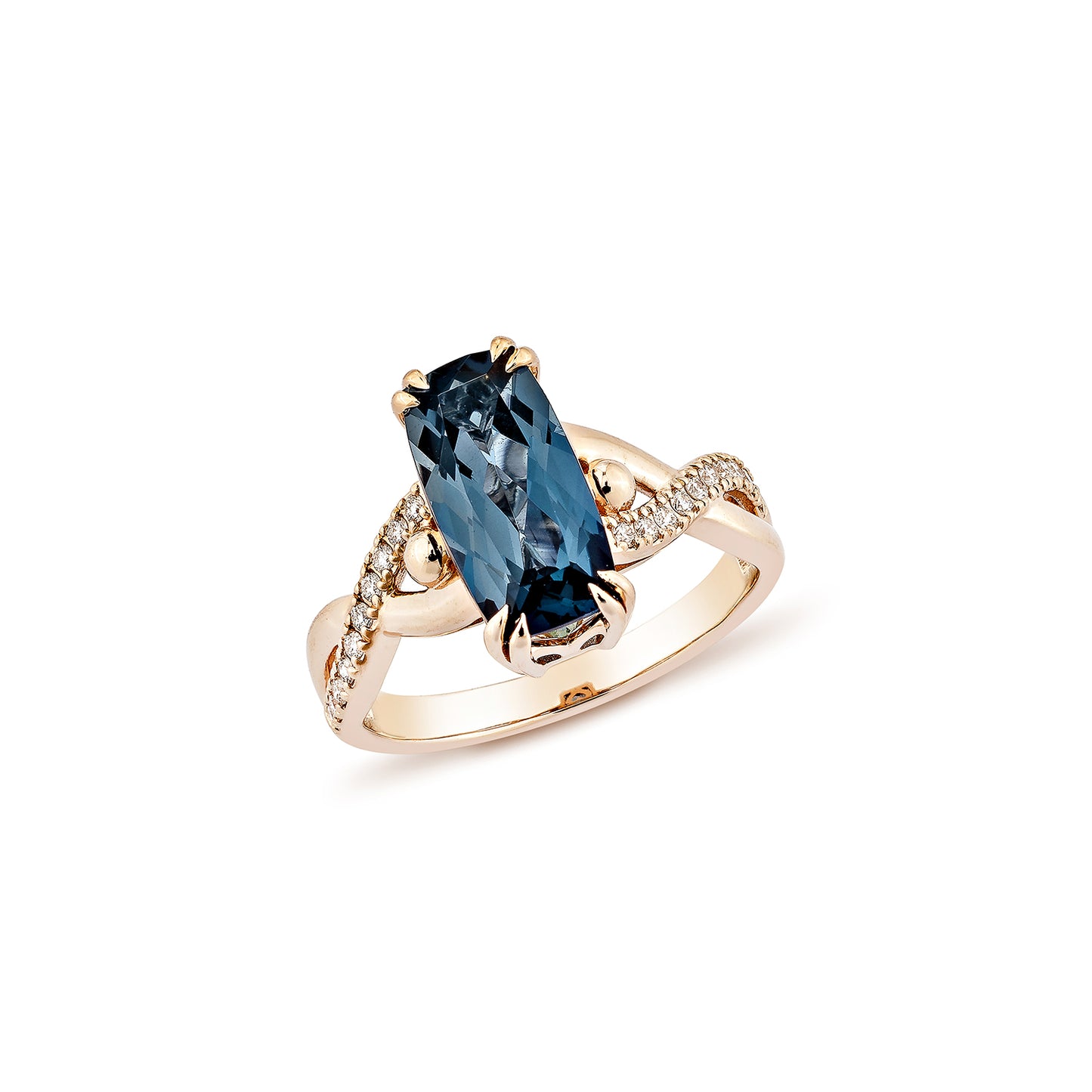 London Blue Topaz Classic Ring