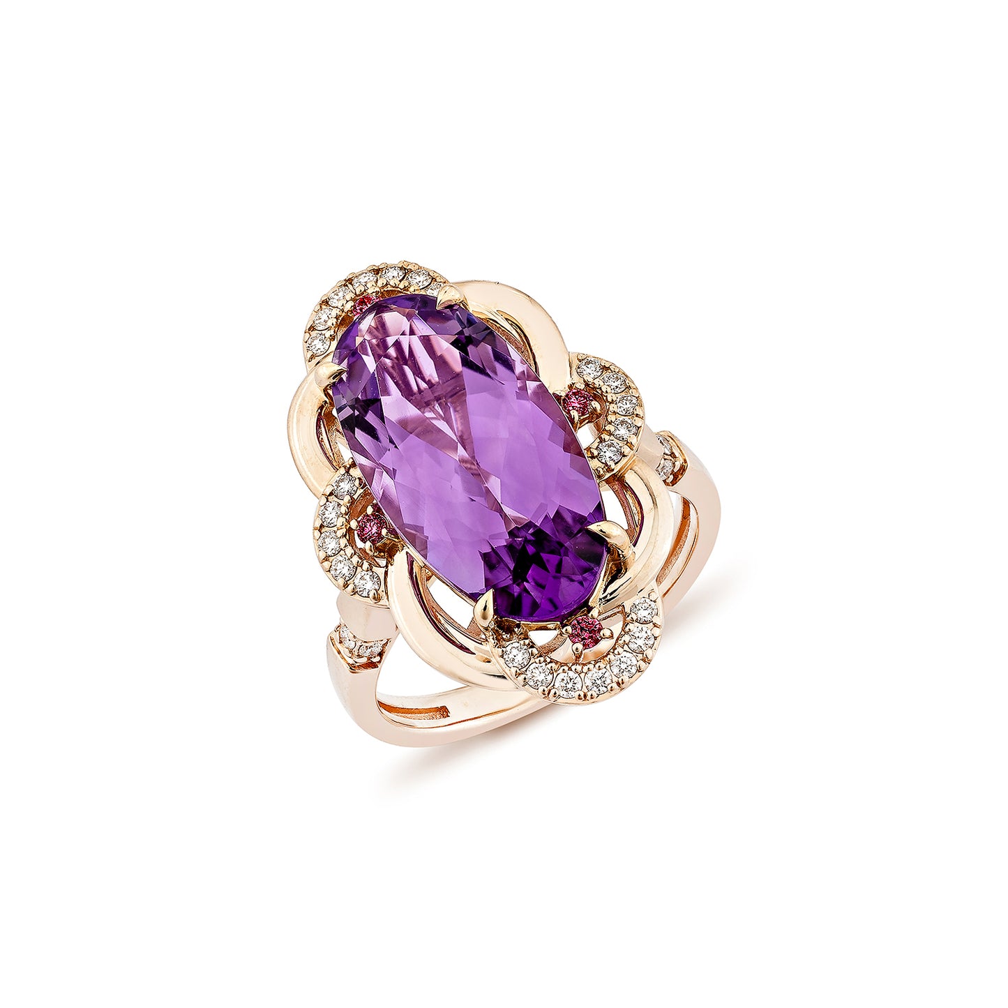 Amethyst Classic Ring