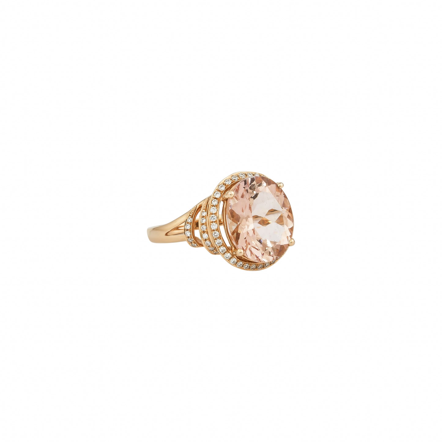 Morganite Classic Ring