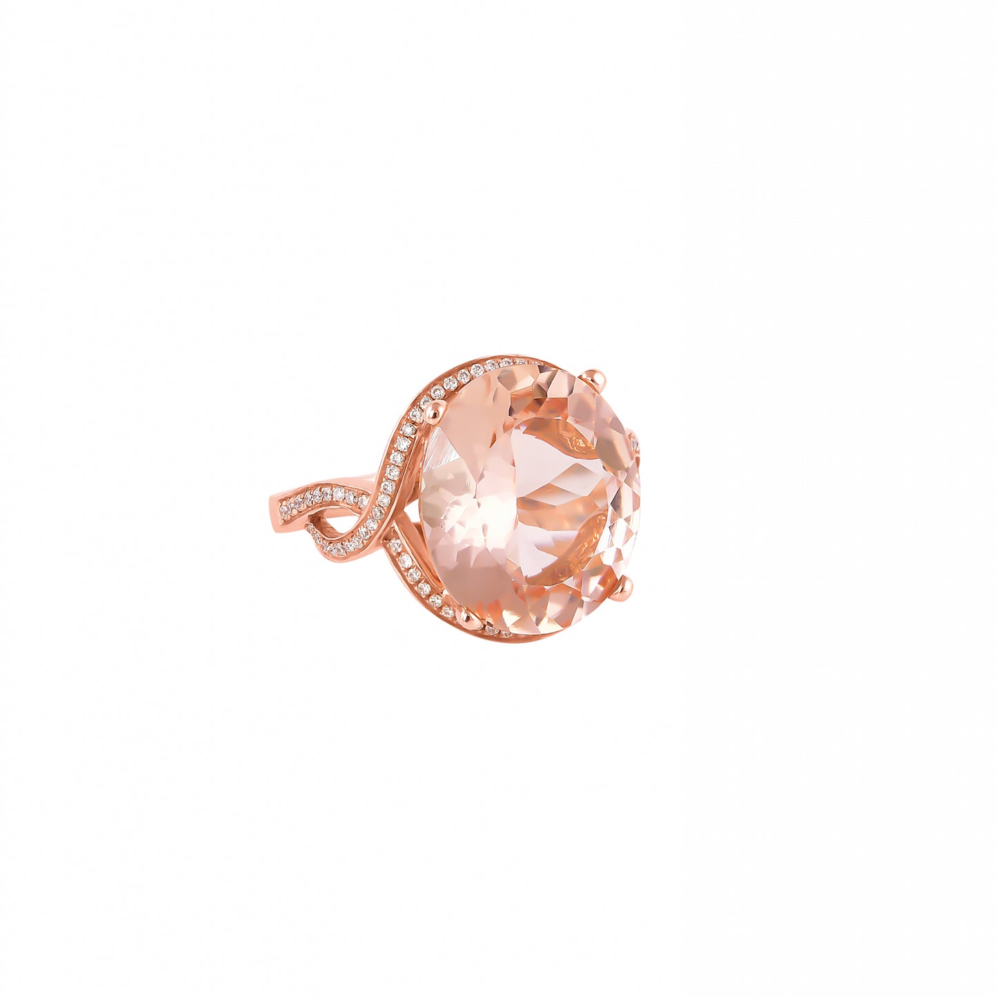 Morganite Classic Ring