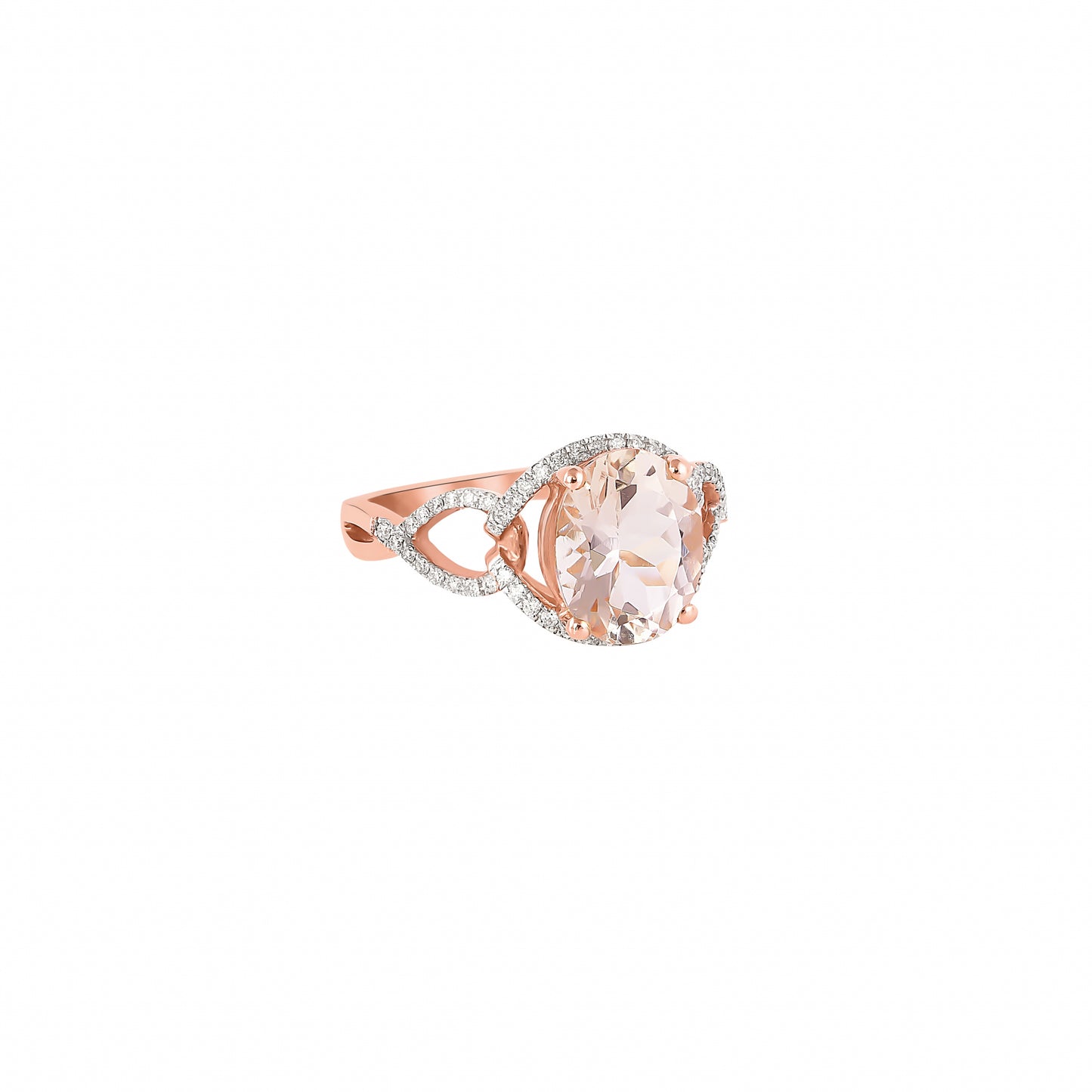 Morganite Classic Ring