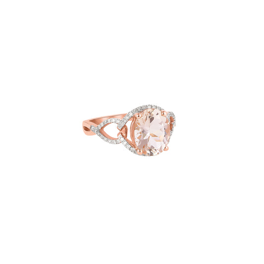 Morganite Classic Ring