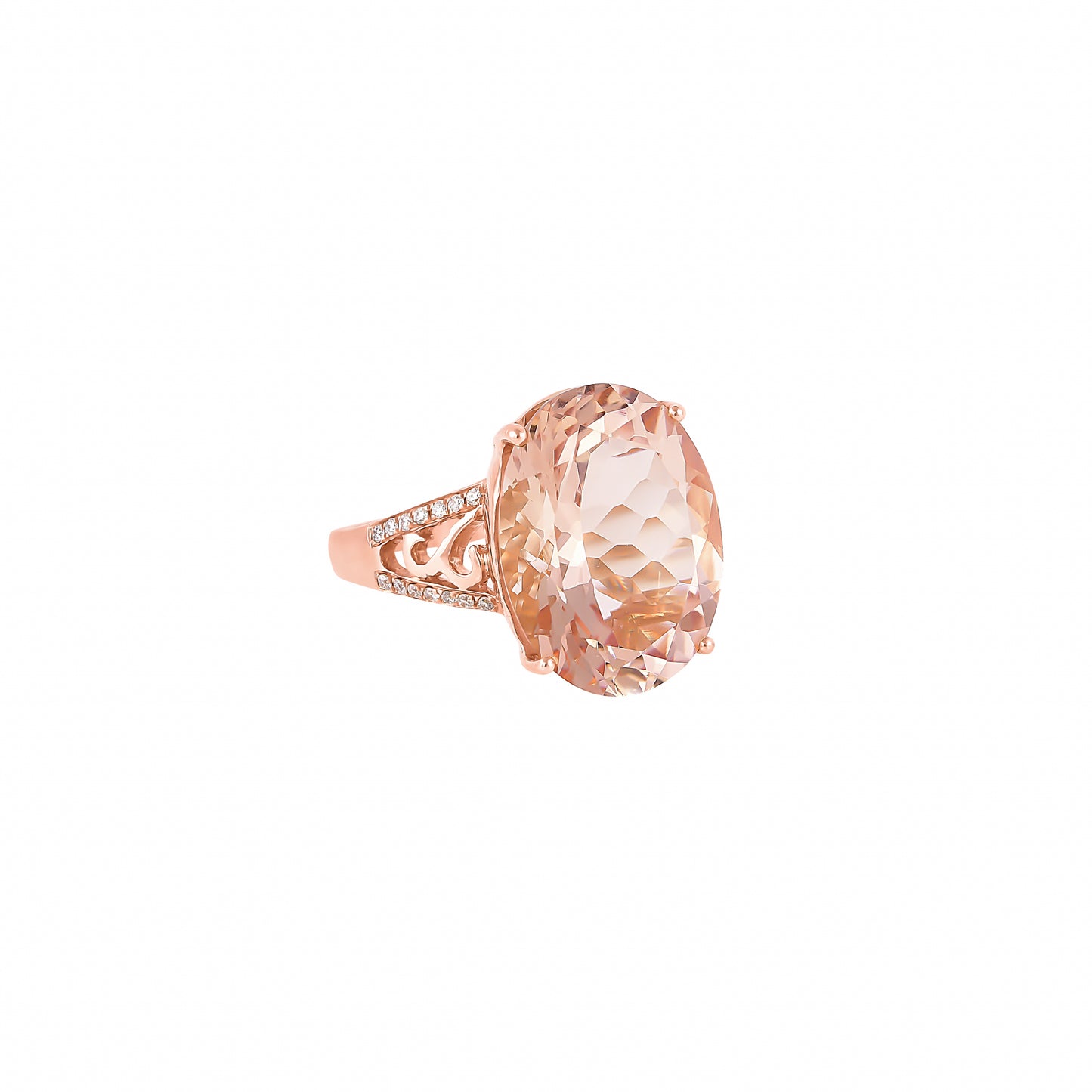 Morganite Classic Ring