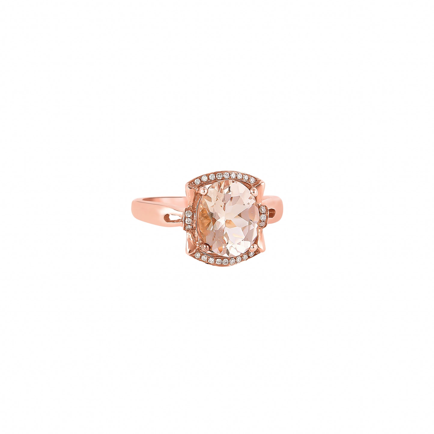 Morganite Classic Ring