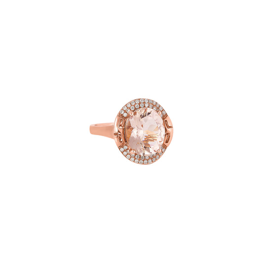 Morganite Classic Ring