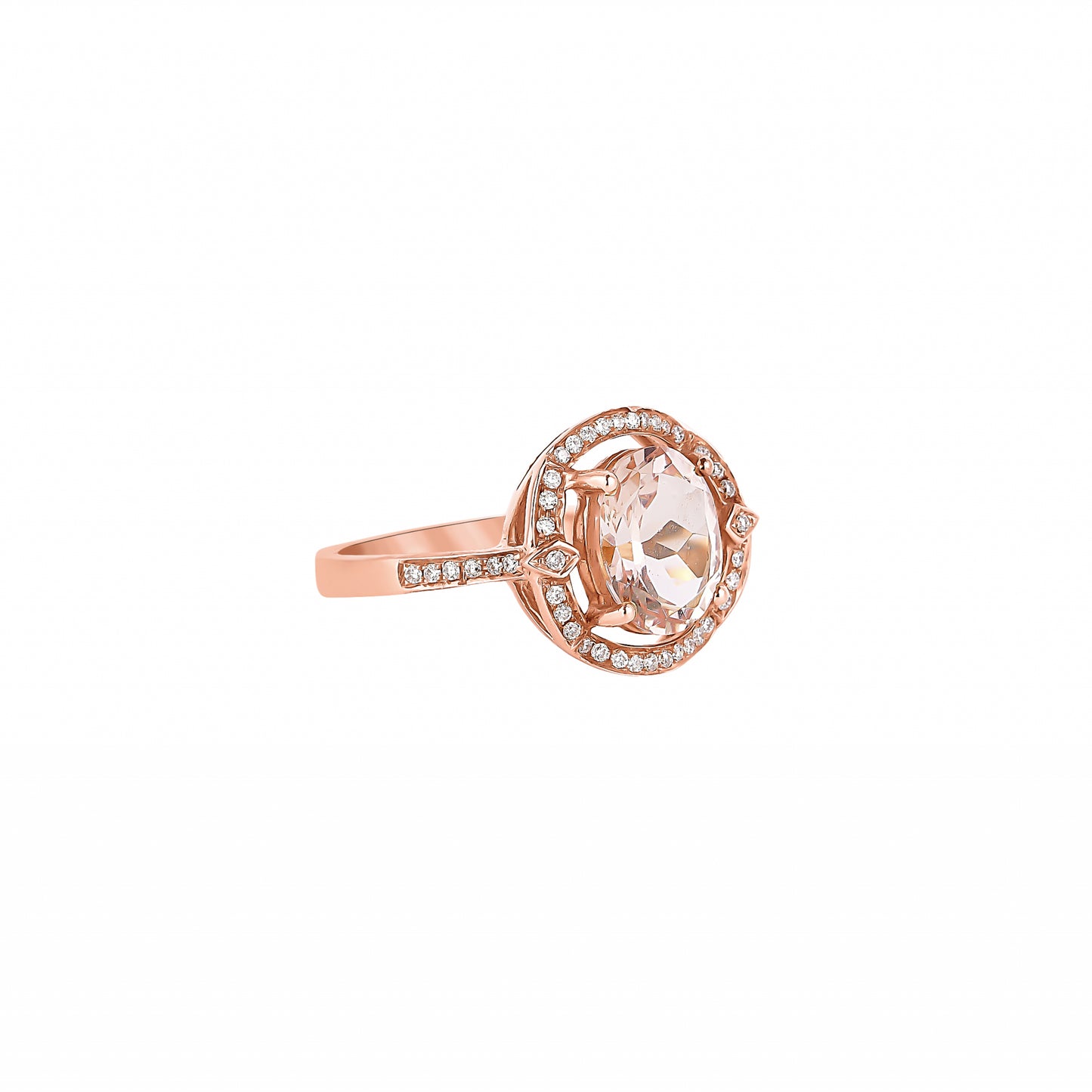 Morganite Classic Ring