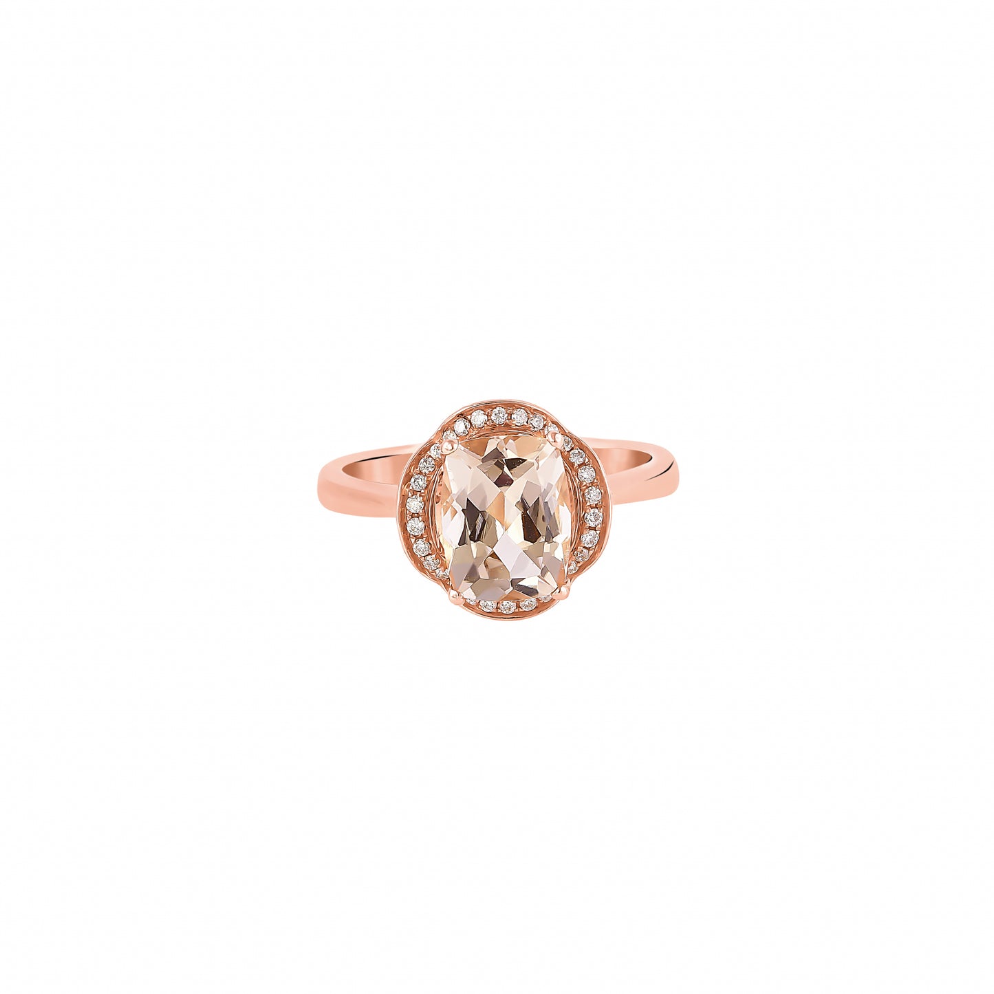 Morganite Classic Ring