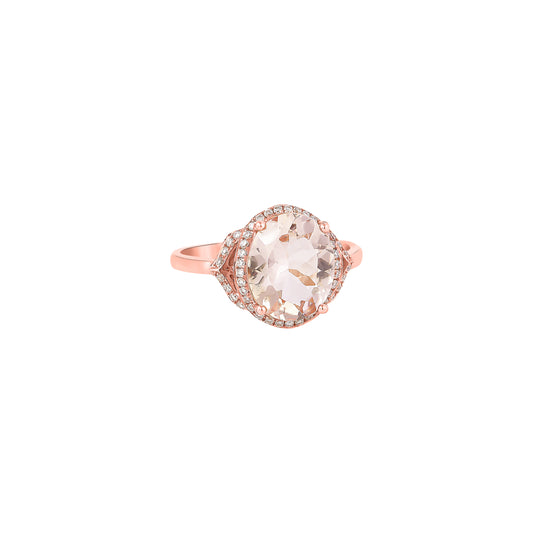 Morganite Classic Ring