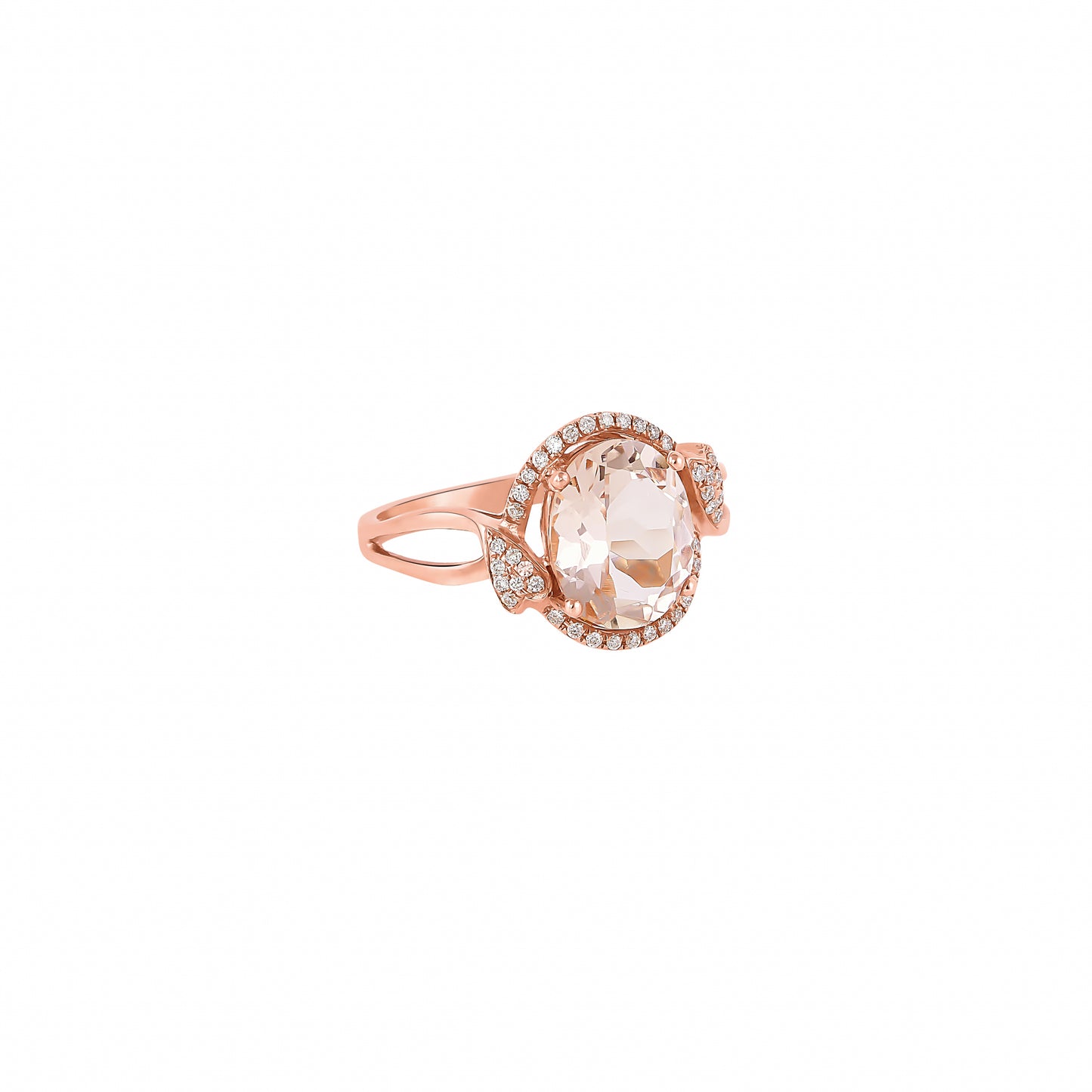 Morganite Classic Ring