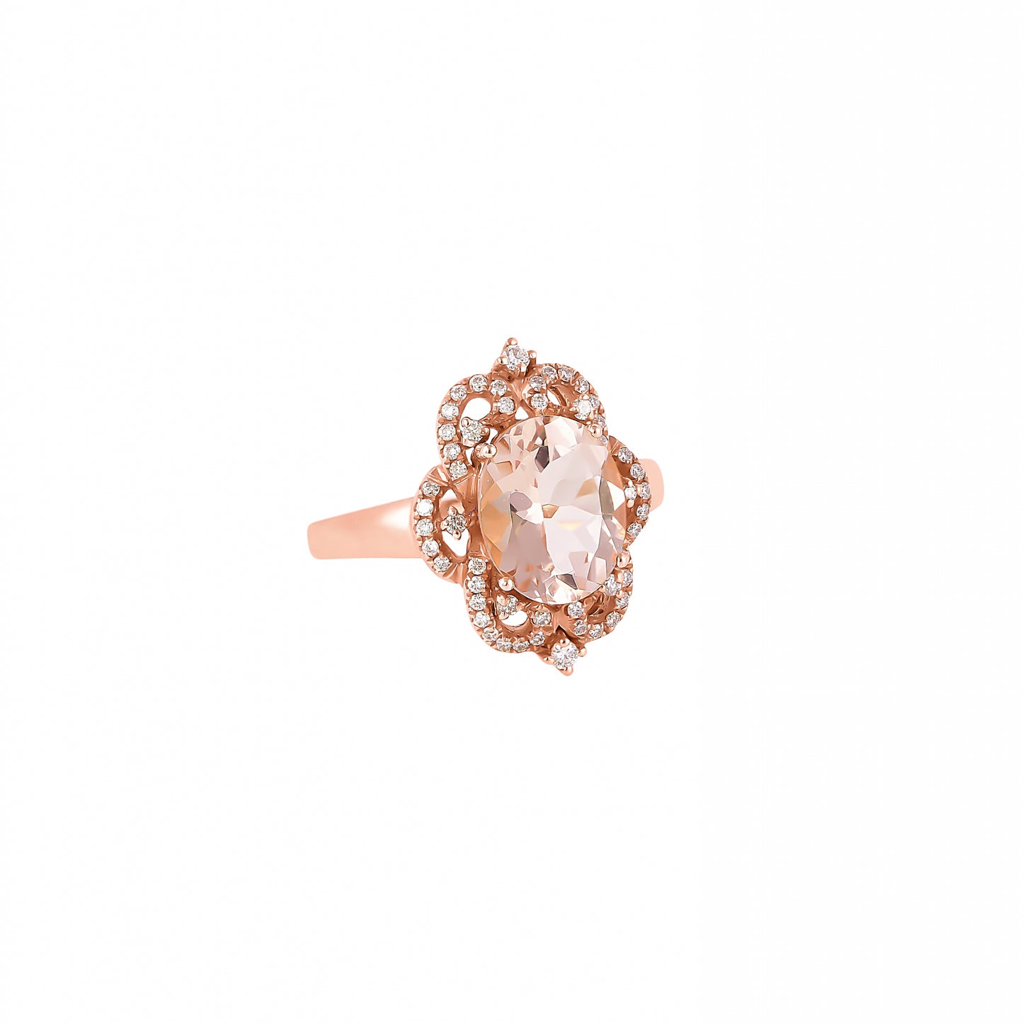 Morganite Classic Ring