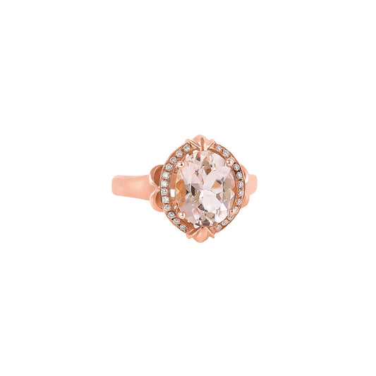 Morganite Classic Ring