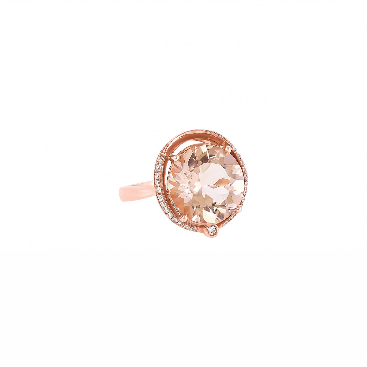 Morganite Classic Ring