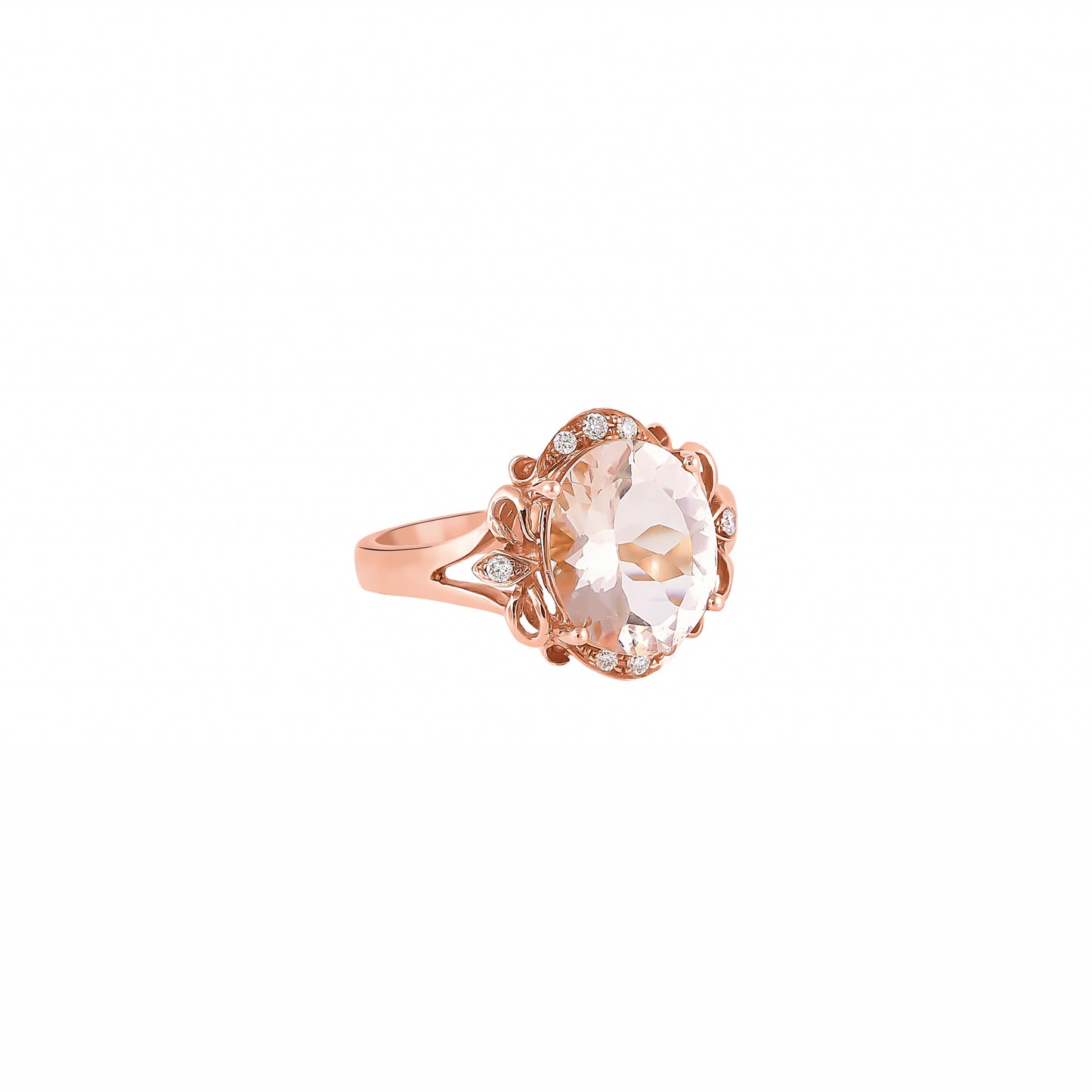 Morganite Classic Ring