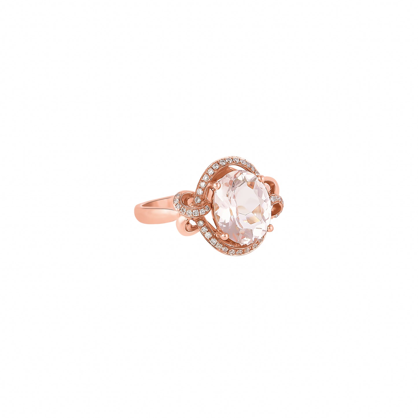 Morganite Classic Ring