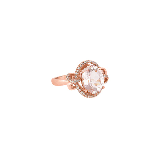 Morganite Classic Ring