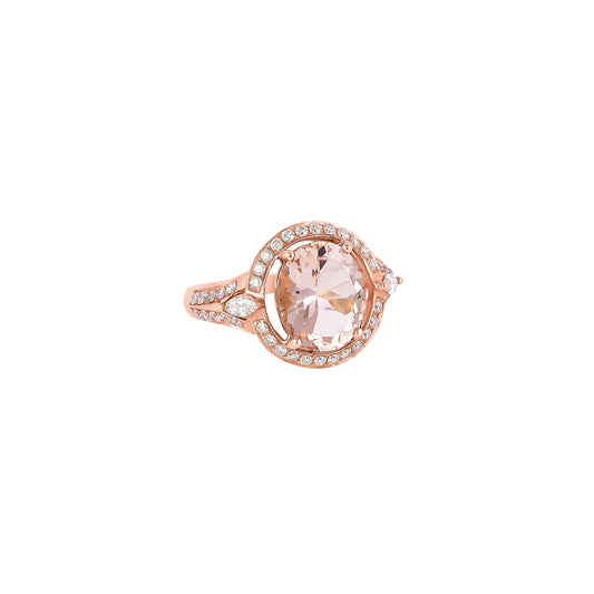 Morganite Classic Ring