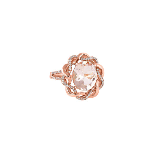 Morganite Classic Ring