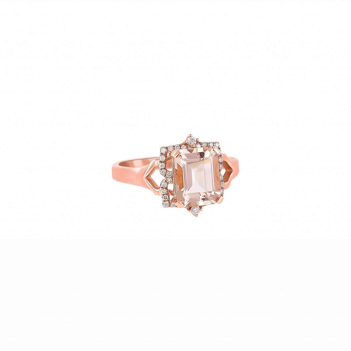 Morganite Classic Ring