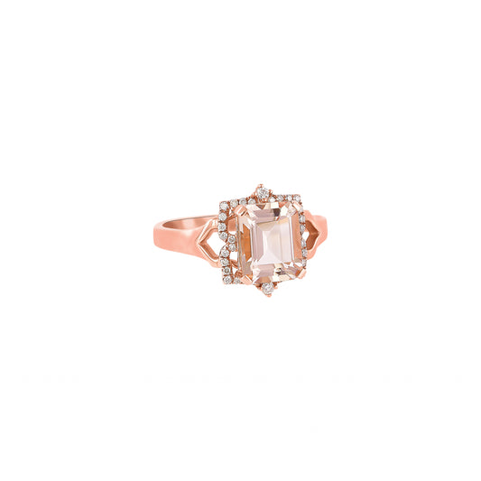 Morganite Classic Ring