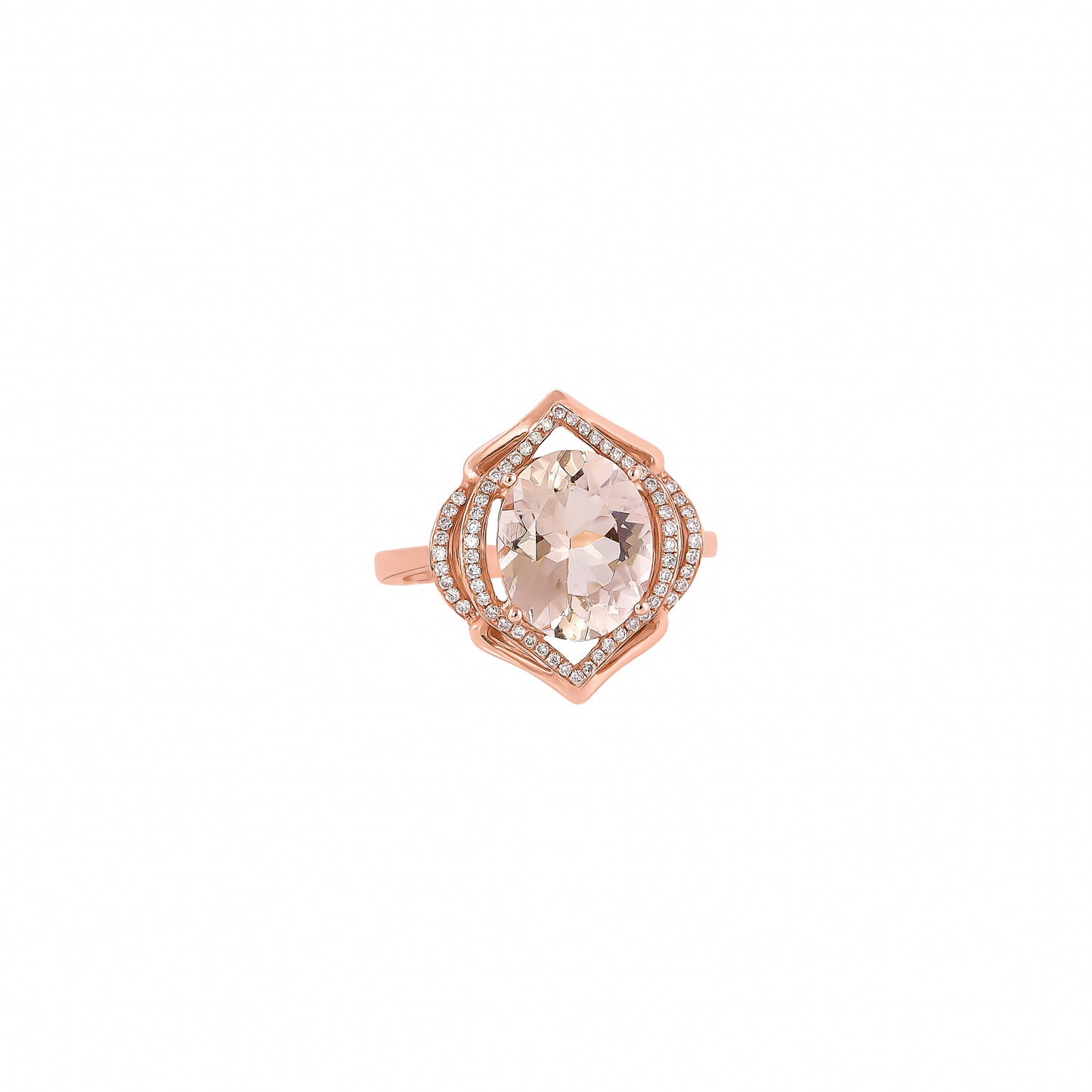 Morganite Classic Ring