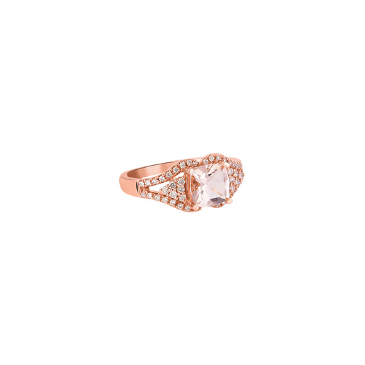 Morganite Classic Ring