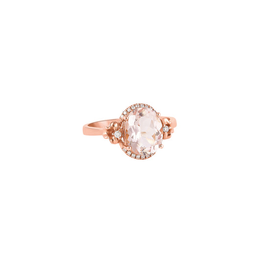 Morganite Classic Ring