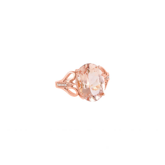 Morganite Classic Ring