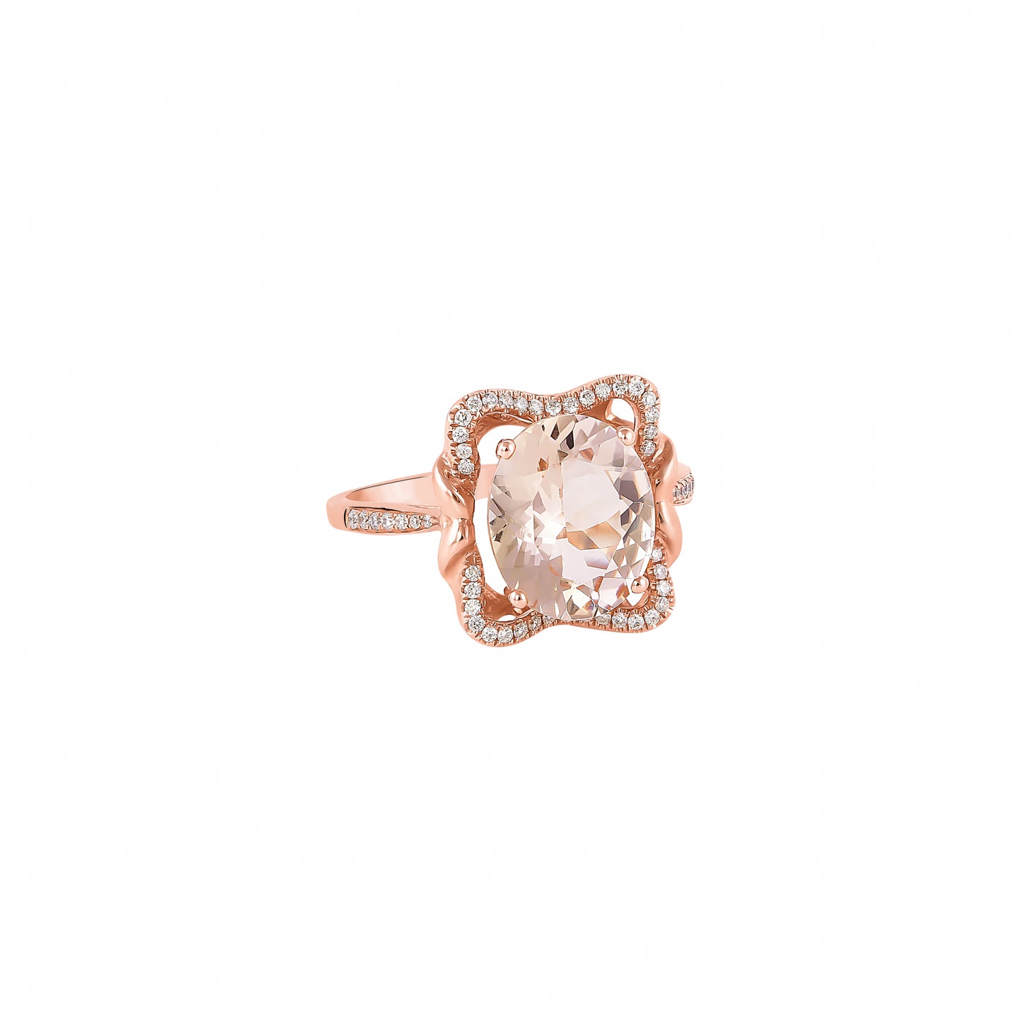 Morganite Classic Ring